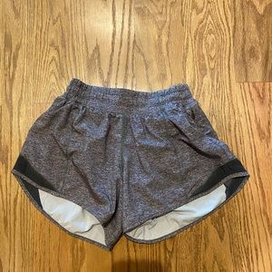Lululemon shorts size 2 with a 4 inch inseam.